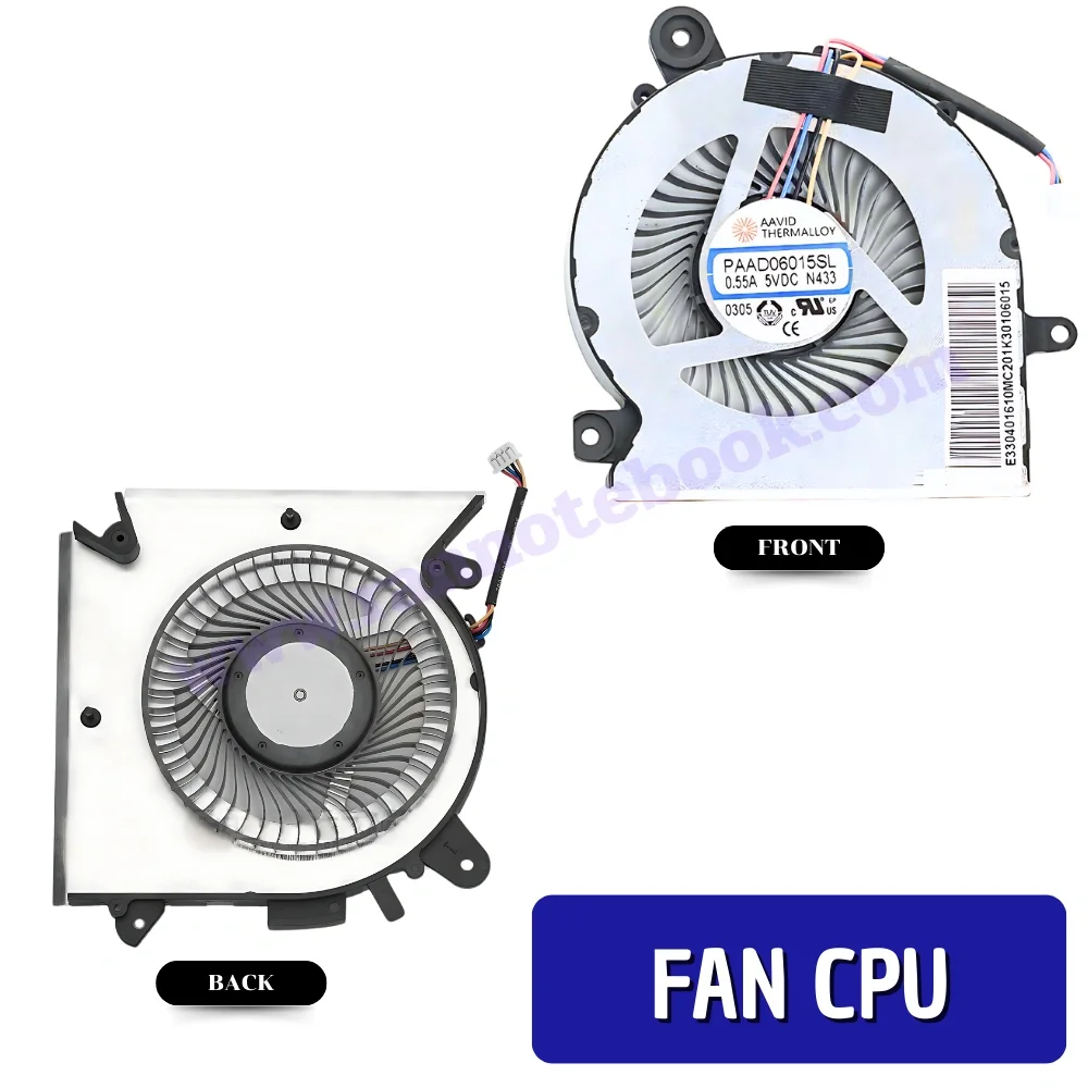 พัดลมโน๊ตบุ๊ค MSI GF65 THIN 10UE MS-16W รับประกันสินค้า ส่งฟรี ตรงสเปค