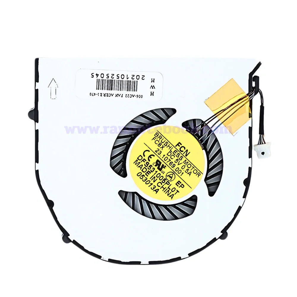 พัดลม CPU โน๊ตบุ๊ค Acer E1-430 E1-470 E1-470G E1-522 ส่งฟรี ตรงรุ่น รับประกันสินค้า