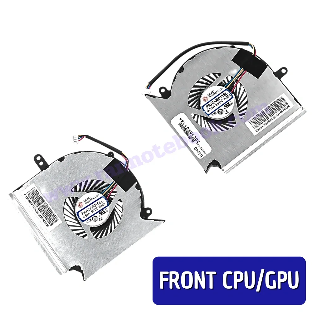 พัดลม CPU โน๊ตบุ๊ค MSI GP73 GL73 GL63 รับประกันสินค้า ตรงสเปค ตรงรุ่น ส่งฟรี