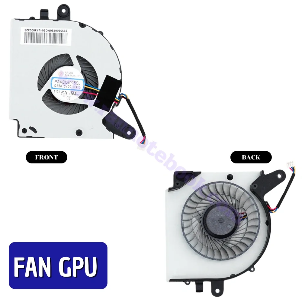 พัดลมโน๊ตบุ๊ค MSI GF75 Thin 10SC รับประกันสินค้า ส่งฟรี ส่งไว