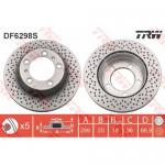 จานดิสเบรคหลัง BOXSTER (981, 987) / 98735240101