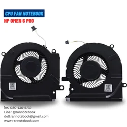 พัดลมโน๊ตบุ๊ค HP OMEN 6 Pro 15-EK 15-EN TPN-Q236 Q238