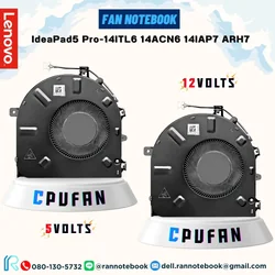 พัดลมโน๊ตบุ๊ค Lenovo IdeaPad5 Pro-14ITL6 14ACN6 14IAP7 ARH7
