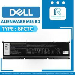 แบตเตอรี่ Alienware M15 R3 แท้ศูนย์ ประกัน Dell Thailand