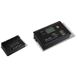 ตัวควบคุมการชาร์จแบตเตอรี่ แบบ PWM ขนาด 10A 12/24V SR-HM-CU