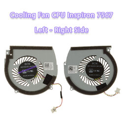 พัดลม CPU Dell Inspiron 7567 (ซ้าย-ขวา) แท้ ประกันศูนย์ Dell ราคา พิเศษ Cooling Fan CPU Dell 7567 ตรงรุ่น ตรงสเปค