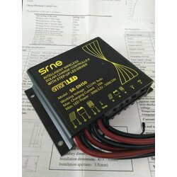 ตัวควบคุมการชาร์จแบตเตอรี่ แบบ PWM ขนาด 8A 12/24V SR-DH50