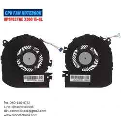 พัดลมโน๊ตบุ๊ค HP Spectre X360 15-BL TPN-Q179 914357-001 914358-001