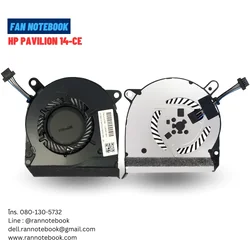 พัดลมโน๊ตบุ๊ค HP Pavilion 14-CE TPN-Q207 L26367-001