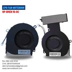 พัดลมโน๊ตบุ๊ค HP OMEN 15-DC TPN-Q211 L30203-001 L30204-001