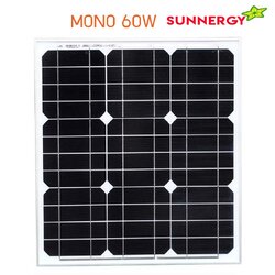 แผงโซล่าเซลล์ MONO 60W