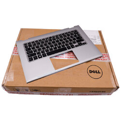 บอดี้ คีย์บอร์ด Dell inspiron 7347 7348 Keyboard Palmrest มีไฟ Backlit อะไหล่แท้ จาก Dell Thailand