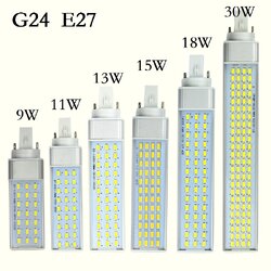 หลอดไฟ LED E27 Bulb รุ่น G24 ขนาด 9W 220V 6000K