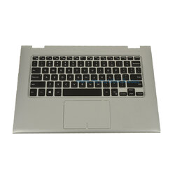 Keyboard Dell inspiron 7359 Palmrest คีย์บอร์ด Dell 7359 แท้ ตรงรุ่น มีไฟ Backlight ไทย อังกฤษ