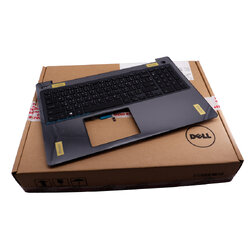 Palmrest Keyboard Dell G3 3579 แท้ ไทย อังกฤษ มีไฟ บอดี้บน Dell 3579 คีย์บอร์ดโน๊ตบุ๊ค Dell 3579 แท้ ประกันศูนย์ Dell Thailand