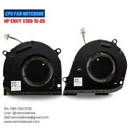 พัดลมโน๊ตบุ๊ค HP Envy X360 15-DS 15-DR TPN-W142 W143