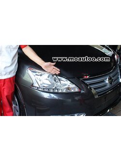ครอบไฟหน้าโครเมียม Nissan Sylphy