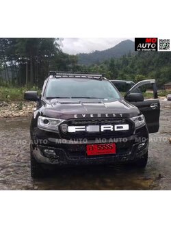 กระจังหน้า ทรง RAPTOR V.3 สีขาว