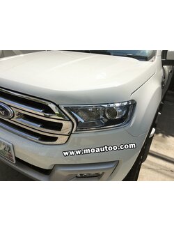 ครอบไฟหน้าโครเมียม Ford Everest