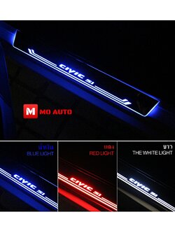 ชายบันไดกันรอย LED CIVIC Si FC/FK/MC 2019