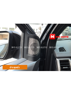 ครอบลำโพงทวิสเตอร์ข้างประตูสแตนเลทดำไทเทเนียม EVEREST