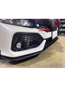 ลิ้นหน้าเพียวคาร์บอน CIVIC HATCHBACK (FK)