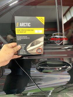 ฟิล์มใสกันรอยเบ้ามือ BMW G20