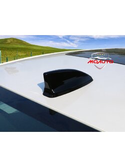 ครอบครีบฉลามดำเงา CIVIC FE