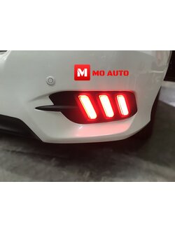 ไฟเบรคกันชนท้าย Mustang Style Civic FC 2016-2021