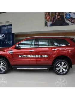ขอบหน้าต่างสแตนเลท 6 ชิ้น Ford Everest