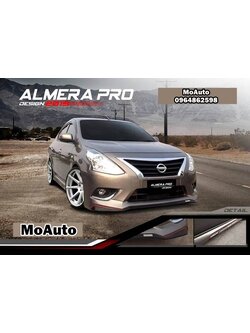 ชุดแต่งสเกิตรอบคัน Nissan Almera 2014