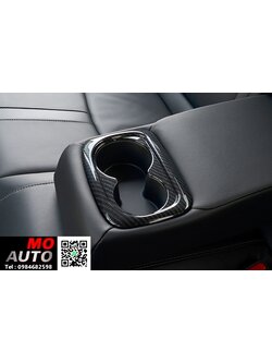 ครอบที่วางแก้วเบาะด้านหลังเคฟล่า CIVIC FC/FK