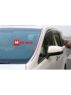 คิ้วกระจกหน้าสแตนเลท ALPHARD / VELLFIRE 2014-2017