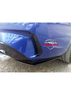 ลิ้นกันชนหลังดำเงา BMW G20