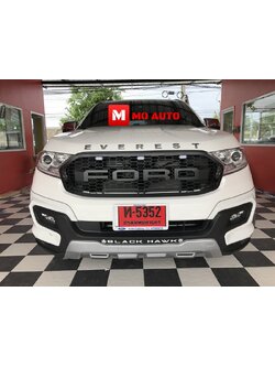 กระจังหน้า ทรง RAPTOR V.1 สีดำ