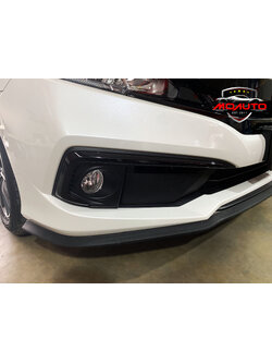 คิ้วครอบไฟตัดหมอก RS ดำเงา แท้ศูนย์ CIVIC FC MC