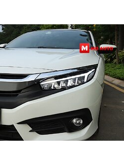 โคมไฟหน้า LED CIVIC FK ทรง Audi Style