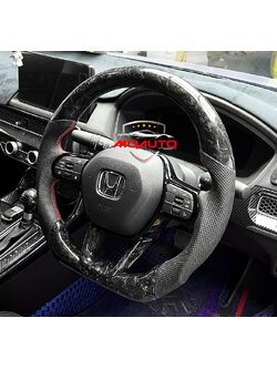 พวงมาลัยคาร์บอนแท้ลายหินอ่อน CIVIC FE 2021-2022