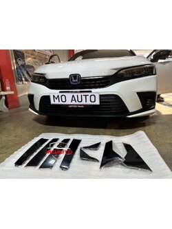 เสาประตู A B ดำเงา RS แท้ CIVIC FE