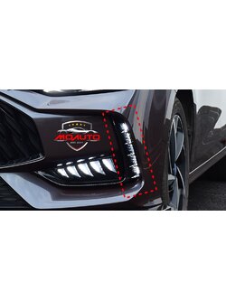 ไฟเดย์ไลท์ช่องกันชนหน้าแนวตั้ง MG5 2021-2022