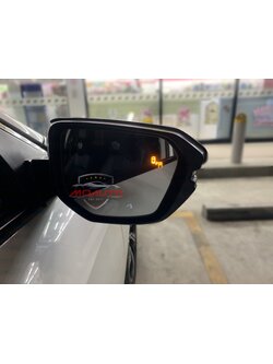 ชุดระบบช่วยเตือนมุมอับสายตาที่กระจกมองข้าง (Blind Spot Monitor) ALPHARD / VELLFIRE 30 (2015-2018)