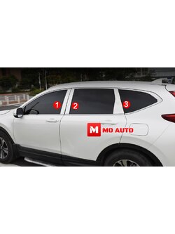 เสาประตูกลางสแตนเลท CR-V G5