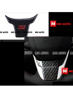 ครอบพวงมาลัยคาร์บอน / Si CIVIC FC/FK