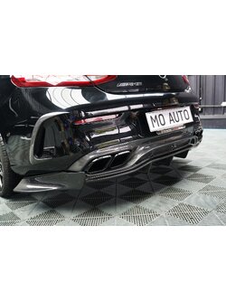 Diffuser PSM คาร์บอนแท้ สำหรับ C Coupe W205 C200 C250