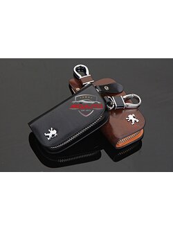 เคสกุญแจซองหนังลายไม้ PEUGEOT 3008 5008
