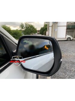 ชุดระบบช่วยเตือนมุมอับสายตาที่กระจกมองข้าง V2 (Blind Spot Monitor) CR-V G5