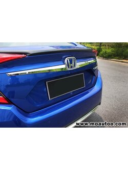 คิ้วฝากระโปรงท้ายเหนือป้ายทะเบียนแบบนูน CIVIC FC