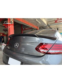 สปอยเลอร์คาร์บอน C200 C250 Coupe W205 ทรง Brabus