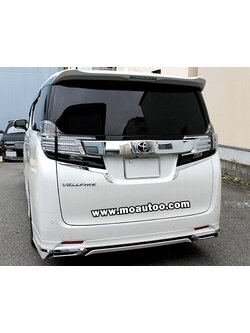 คิ้วไฟท้ายสแตนเลท ALPHARD / VELLFIRE 2014-2017