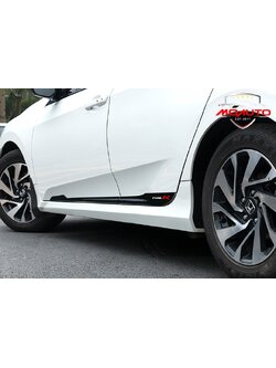 กันกระแทกข้างประตูดำเปียนโนแบล็คTYPE-R CIVIC FC / FK / FC MC